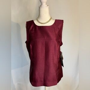 Sag Harbor Rich Burgundy Dress